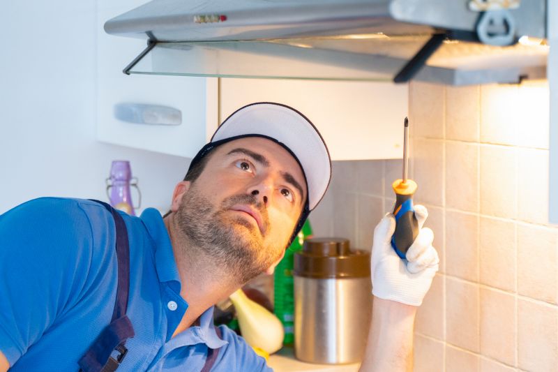 New Kitchen Fan Installation